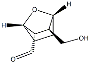 7-Oxabicyclo[2.2.1]heptane-2-carboxaldehyde, 3-(hydroxymethyl)-, (2-endo,3-exo)- (9CI) 结构式