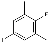2-氟-5-碘-1.3-二甲苯 结构式