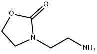 3-(2-氨基乙基)噁唑烷-2-酮 结构式
