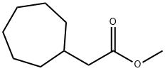 环庚基乙酸甲酯 结构式