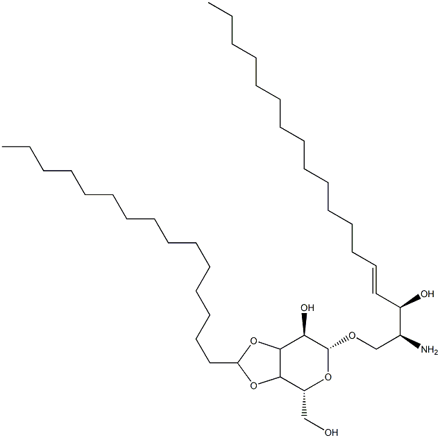 plasmalopsychosine A 结构式