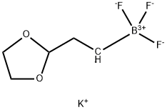 1,3-二氧杂丙基三氟硼酸钾 结构式
