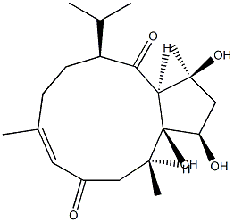 4,6,8-trihydroxy-11-capnosene-2,10-dione 结构式