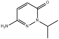 3(2H)-Pyridazinone,6-amino-2-(1-methylethyl)-(9CI) 结构式