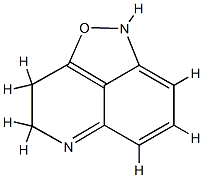 6H-Isoxazolo[5,4,3-de]quinoline,7,8-dihydro-(9CI) 结构式