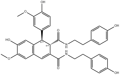 大麻酰胺D 结构式