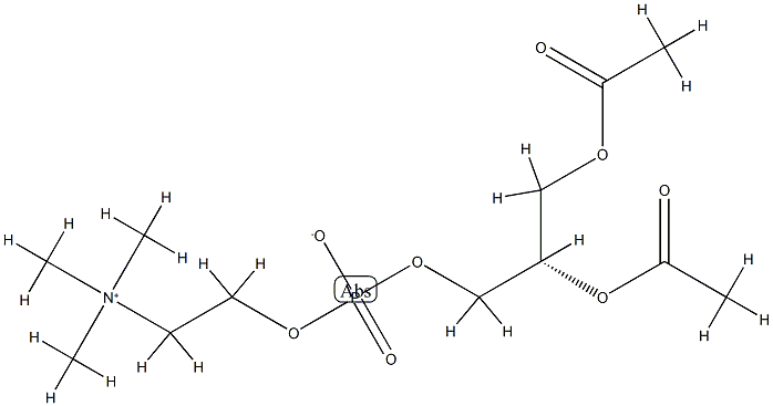 3,5,9-Trioxa-4-phosphaundecan-1-aminium,7-(acetyloxy)-4-hydroxy-N,N,N-trimethyl-10-oxo-,innersalt,4-oxide,(S)-(9CI] 结构式
