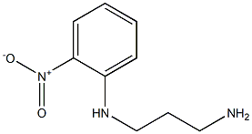 N-(2-nitrophenyl)propane-1,3-diamine 结构式