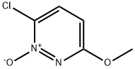 3-氯-6-甲氧基-哒嗪氮氧化物 结构式