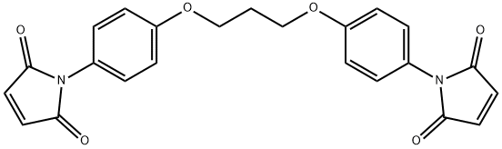 1,4-BIS(4-MALEIMIDOPHENOXY)PROPANE 结构式
