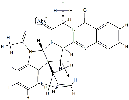 1,2-anhydro-3,4-di-O-benzylrhamnopyranose 结构式