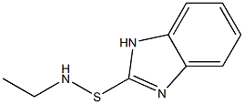 1H-Benzimidazole-2-sulfenamide,N-ethyl-(9CI) 结构式