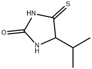 2-Imidazolidinone,4-(1-methylethyl)-5-thioxo-(9CI) 结构式