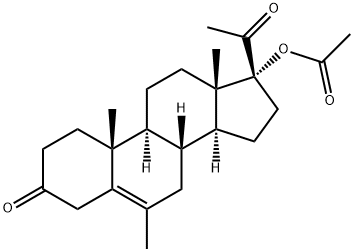 醋酸甲地孕酮EP杂质J 结构式