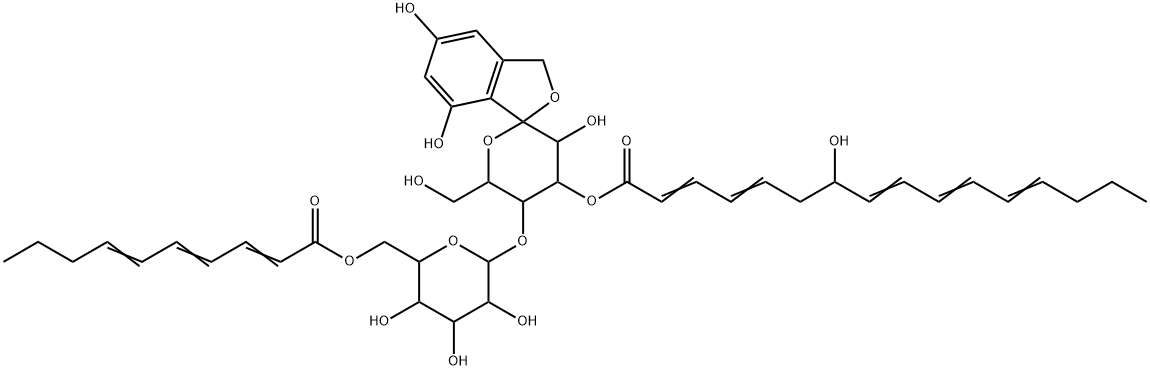 抗生素 BU-4794F 结构式