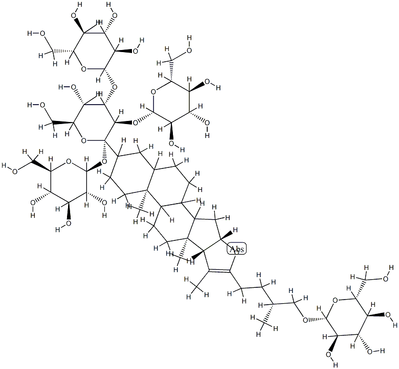薤白苷E 结构式