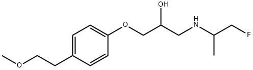 1'-fluorometoprolol 结构式