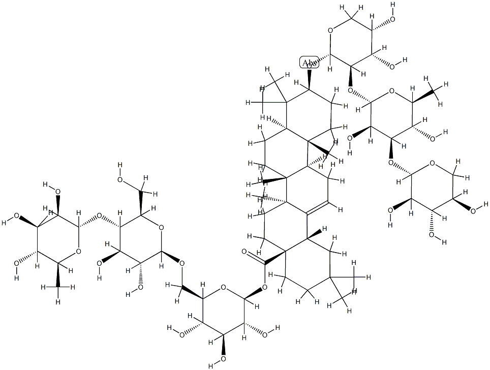 sieboldianoside B 结构式