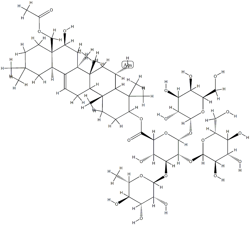 macrophyllicinin 结构式