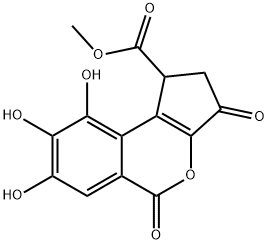 短叶苏木酚酸甲酯 结构式
