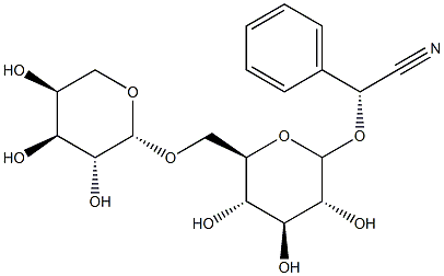 蠶豆氰苷 结构式
