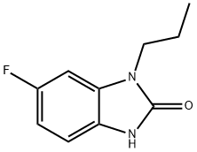 2H-Benzimidazol-2-one,6-fluoro-1,3-dihydro-1-propyl-(9CI) 结构式