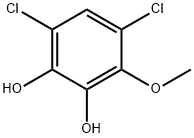1,2-Benzenediol,4,6-dichloro-3-methoxy-(9CI) 结构式
