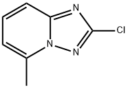 2-氯-5-甲基-[1,2,4]三唑并[1,5-A]吡啶 结构式