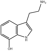 1H-Indol-7-ol,3-(2-aminoethyl)-(9CI) 结构式