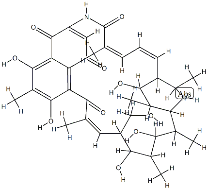31-homorifamycin W 结构式