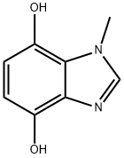 1H-Benzimidazole-4,7-diol,1-methyl-(9CI) 结构式