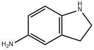 吲哚啉-5-胺 结构式