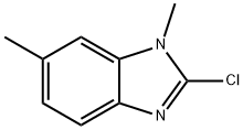 1H-Benzimidazole,2-chloro-1,6-dimethyl-(9CI) 结构式