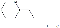 2-丙基哌啶盐酸盐 结构式