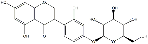 dalbergion 4'-O-glucopyranoside 结构式