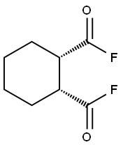 1,2-Cyclohexanedicarbonyl difluoride, cis- (9CI) 结构式