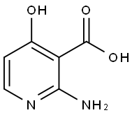 3-Pyridinecarboxylicacid,2-amino-4-hydroxy-(9CI) 结构式