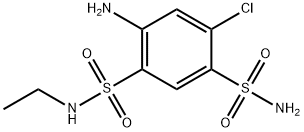 4-氨基-6-氯-3-(乙基氨磺酰)苯磺酰胺