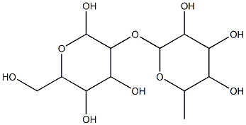 血型H二糖 结构式