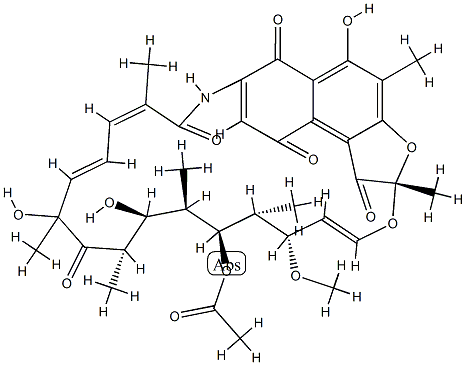 利福昔明杂质23 结构式