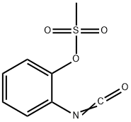 2-isocyanatophenyl Methanesulfonate 结构式