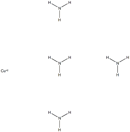 Copper ammonium complex 结构式