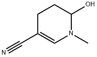 3-Pyridinecarbonitrile,1,4,5,6-tetrahydro-6-hydroxy-1-methyl-(9CI) 结构式