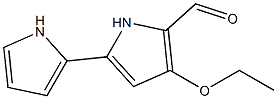 [2,2-Bi-1H-pyrrole]-5-carboxaldehyde,4-ethoxy-(9CI) 结构式