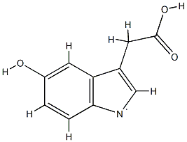 1H-Indol-1-yl,3-(carboxymethyl)-5-hydroxy-(9CI) 结构式