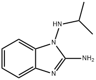 1H-Benzimidazole-1,2-diamine,N1-(1-methylethyl)-(9CI) 结构式