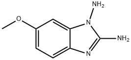 1H-Benzimidazole-1,2-diamine,6-methoxy-(9CI) 结构式