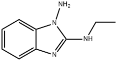1H-Benzimidazole-1,2-diamine,N2-ethyl-(9CI) 结构式