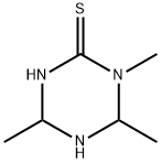 1,3,5-Triazine-2(1H)-thione,tetrahydro-1,4,6-trimethyl-(9CI) 结构式