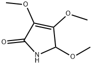 2H-Pyrrol-2-one,1,5-dihydro-3,4,5-trimethoxy-(9CI) 结构式